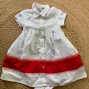 Old Navy Rick Rack Dress with Bloomers, 3T, NWT